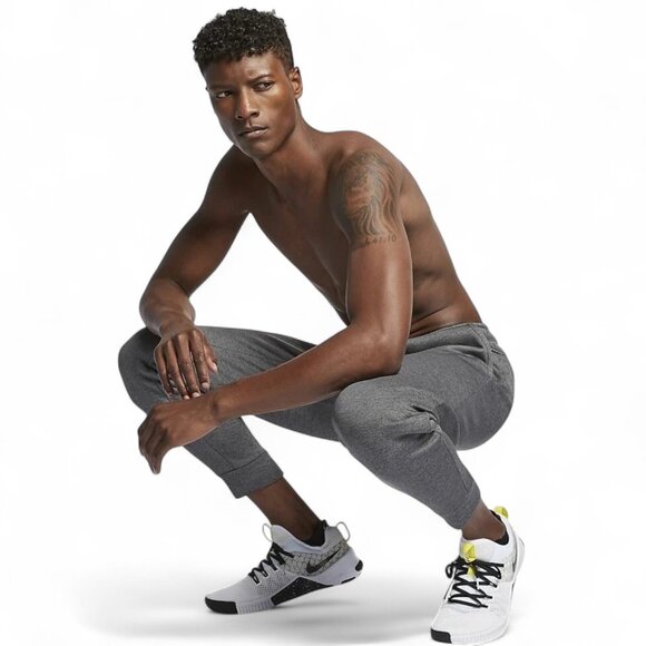 Nike Men's Size L Therma-Fit Sweatpants Gray Joggers Training Athletic NWT - Picture 3 of 9